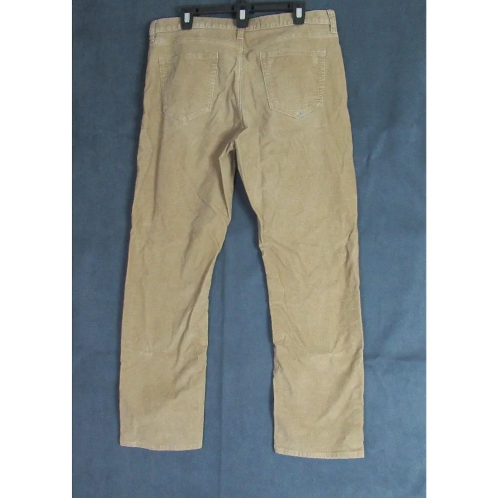 Banana Republic Pants Mens 35x32 Tan Corduroy Vintage Straight Slacks Cabincore